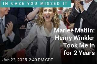 Marlee Matlin: I Lived With Henry Winkler for 2 Years