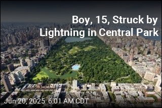 Teen Survives Lightning Strike in NYC&#39;s Central Park