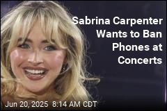 Sabrina Carpenter Is Cool With Phone Bans at Concerts