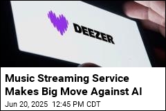 Music Streaming Service Makes Big Move Against AI
