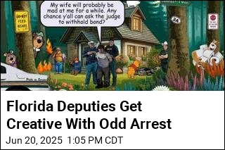 Florida Deputies Get Creative With Odd Arrest