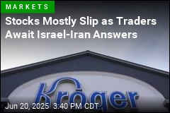 Stocks Mostly Slip as Traders Await Israel-Iran Answers