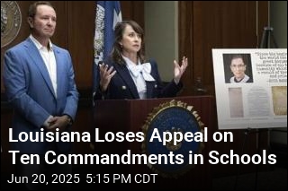 Louisiana Loses Appeal on Ten Commandments in Schools