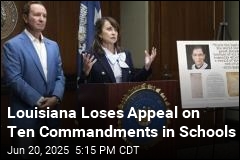Louisiana Loses Appeal on Ten Commandments in Schools