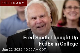 Fred Smith Thought Up FedEx in College