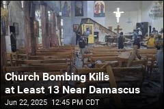 Church Bombing Kills at Least 9 Near Damascus