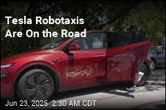 Tesla Robotaxis Have Arrived