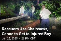 Rescuers Needed Chainsaws, Canoe to Reach Injured Boy