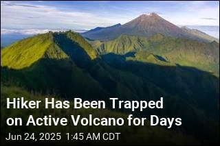 Brazilian Hiker Missing on Active Volcano