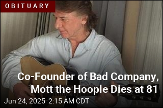 Co-Founder of Bad Company, Mott the Hoople Dead at 81