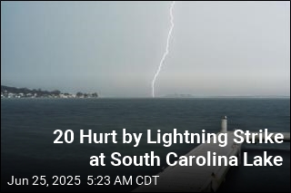 Lightning Strike Injures 20 at South Carolina Lake