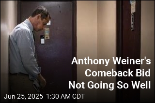 Anthony Weiner&#39;s Comeback Bid Not Looking Good