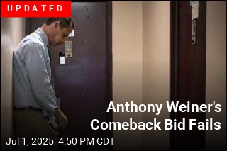 Anthony Weiner&#39;s Comeback Bid Not Looking Good