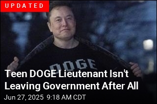 Teen DOGE Lieutenant Is Out
