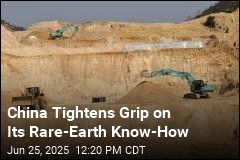 China Tightens Grip on Its Rare-Earth Know-How