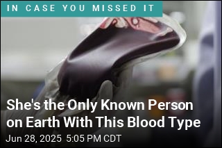 Woman Identified as Having World&#39;s Rarest Blood Type