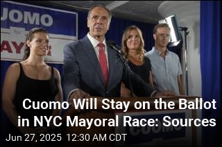 Cuomo Will Stay on the Ballot in NYC Mayoral Race: Sources