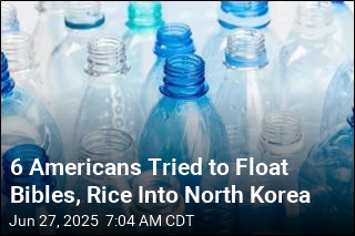 6 Americans Tried to Float Bibles, Rice Into North Korea