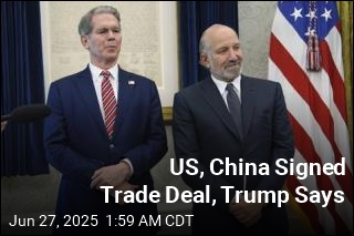 US, China Signed Trade Deal, Trump Says