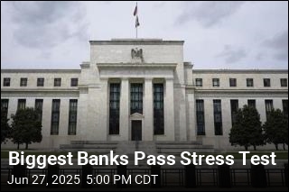 Fed&#39;s Stress Test Shows Big Banks Can Take Recession
