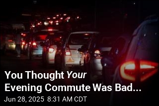 You Thought Your Evening Commute Was Bad...