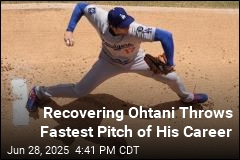 Recovering Ohtani Throws Fastest Pitch of His Career