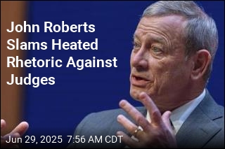 John Roberts Slams Heated Rhetoric Against Judges