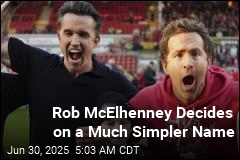 Rob McElhenney Soon to Be Just &#39;Rob Mac&#39;