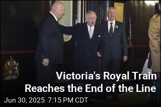 Victoria&#39;s Royal Train Reaches the End of the Line
