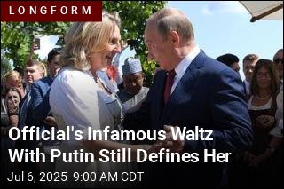 Official&#39;s Infamous Waltz With Putin Still Defines Her