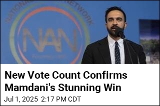 Vote Count Confirms Zohran Mamdani's Win
