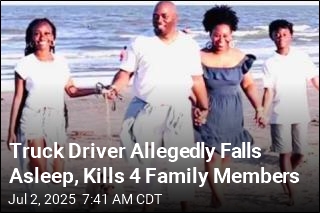 Truck Driver Allegedly Falls Asleep, Kills 4 Family Members