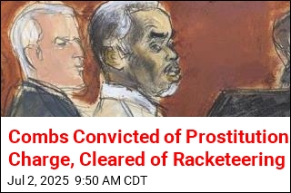 Combs Convicted of Prostitution Charge, Cleared of Racketeering