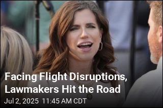 Facing Flight Disruptions, Lawmakers Hit the Road