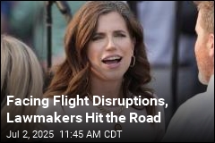 Facing Flight Disruptions, Lawmakers Hit the Road