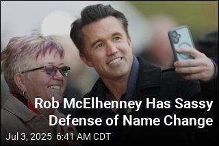 Rob McElhenney Defends That Name Change