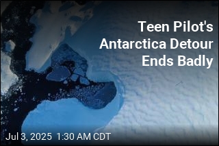 Teen Pilot&#39;s Antarctica Detour Ends Badly