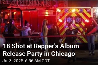 18 Shot at Rapper&#39;s Album Release Party