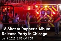 18 Shot at Rapper&#39;s Album Release Party