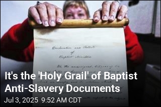 It&#39;s the &#39;Holy Grail&#39; of Baptist Anti-Slavery Documents
