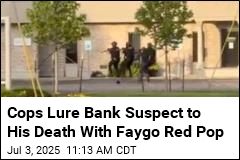 Cops Shoot Bank Robber as Drone Delivers Drink