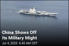 China Sails Its Aircraft Carrier Into Hong Kong Waters