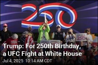 Trump Promises UFC Fight at White House Next July 4