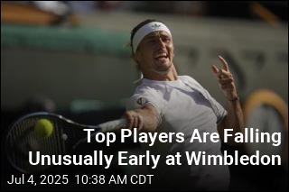 Wimbledon Is Seeing a Record Number of Upsets