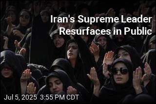 Iran&#39;s Supreme Leader Resurfaces in Public