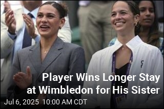On a Roll at Wimbledon, Shelton Asks Employer to Let Sister Stay