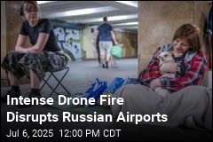 Intense Drone Fire Disrupts Russian Airports