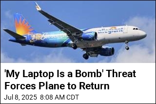 Passenger&#39;s Bomb Threat Forces Plane to Turn Around