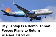 Passenger&#39;s Bomb Threat Forces Plane to Turn Around
