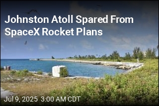 Johnston Atoll Spared From SpaceX Rocket Plans